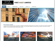 Tablet Screenshot of firstassetltdsl.com